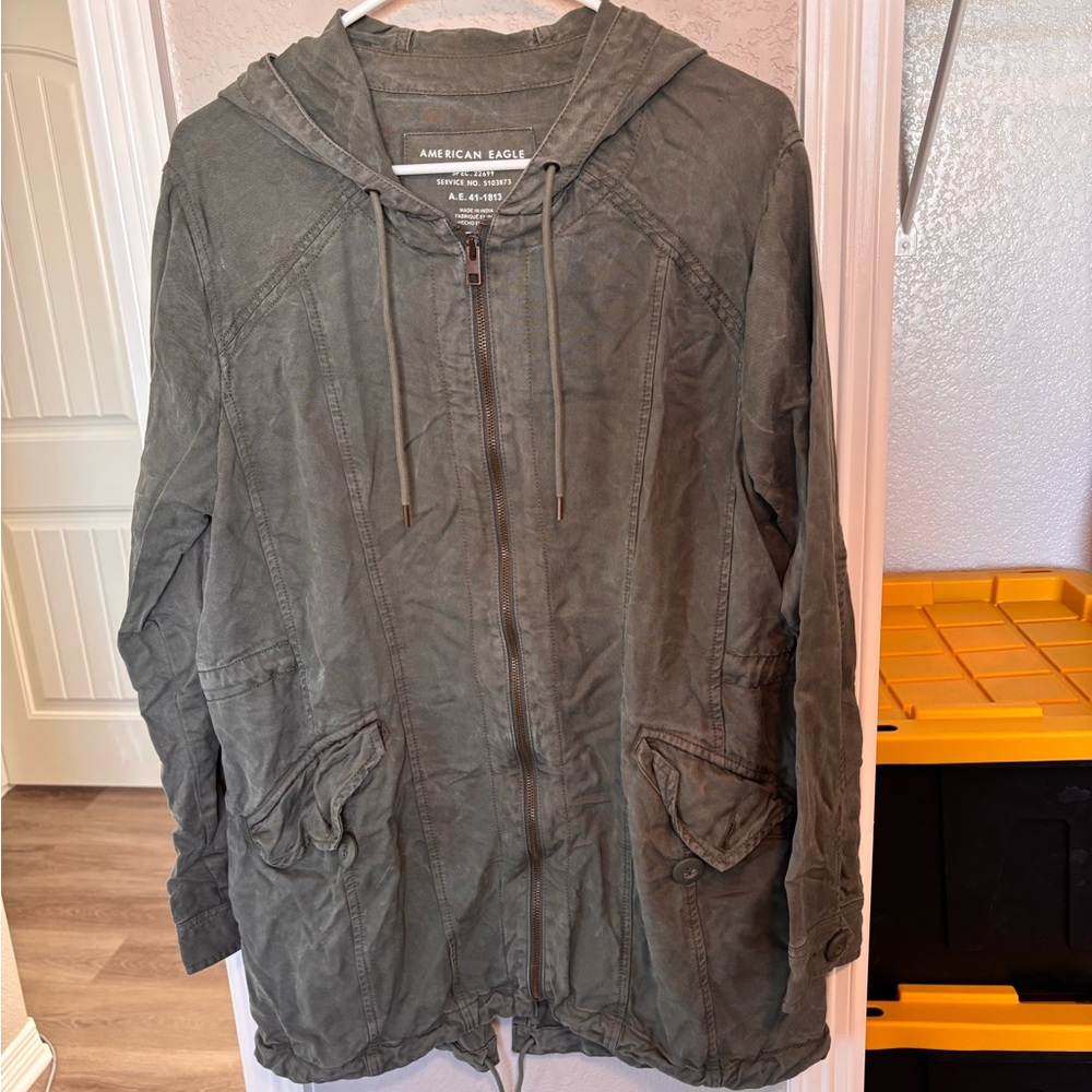 American Eagle Gray Jacket